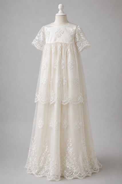 Charlize Christening Gown