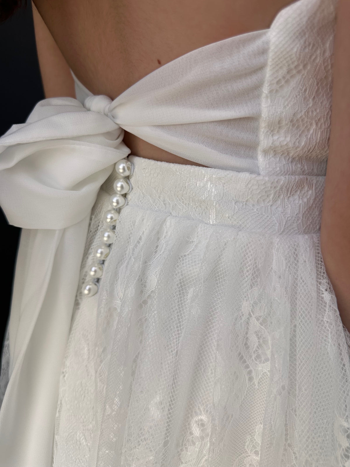 Belle Lace Flower Girl Dress