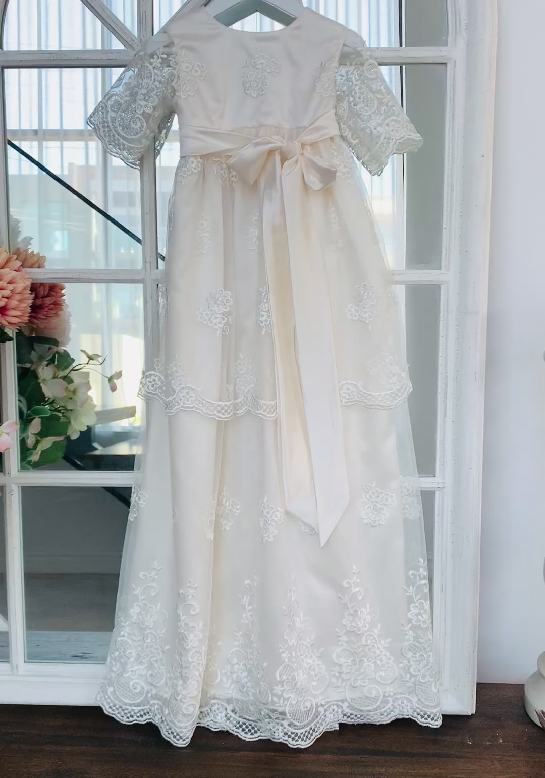 Charlize Christening Gown